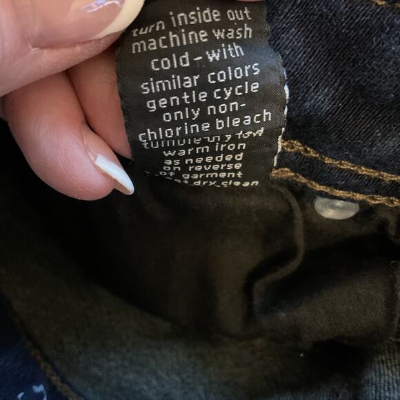 Limited Dark Wash 5 Pocket Jegging Jean 2 - Picture 7 of 8